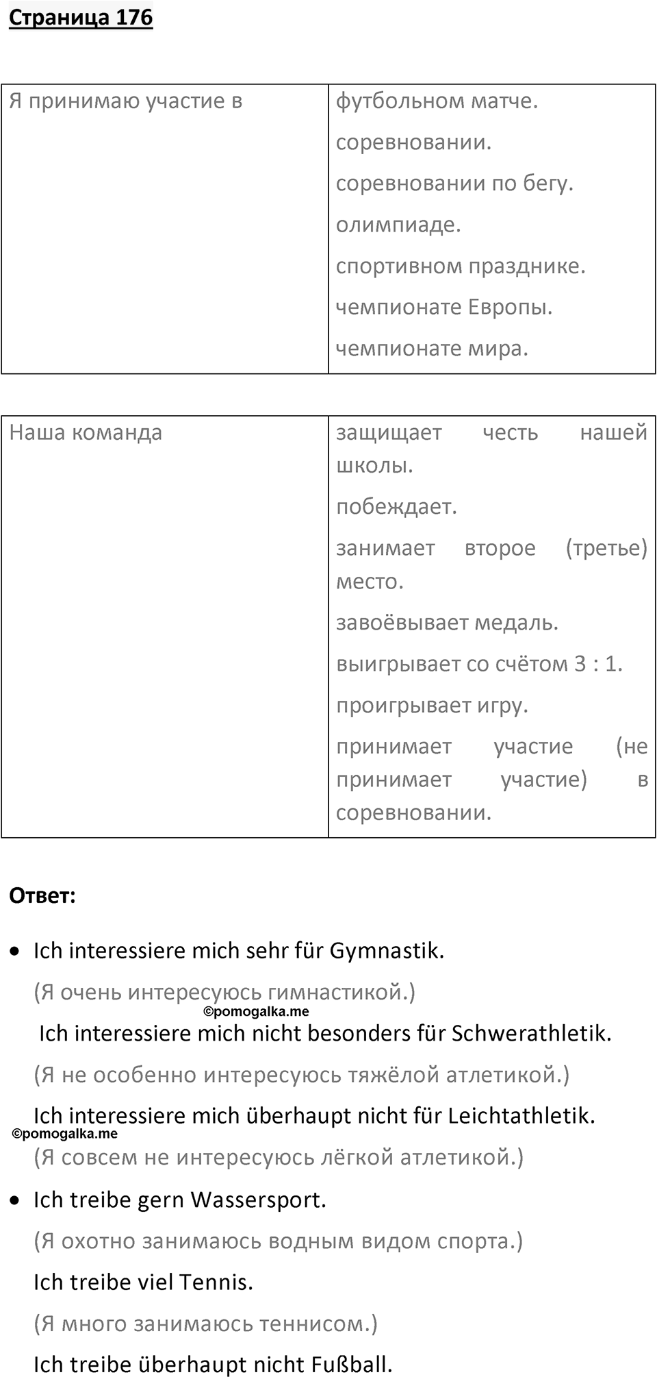 Страница 176 — решение 1
