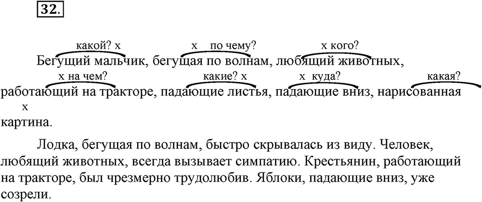 Упражнение №32 — решение 1