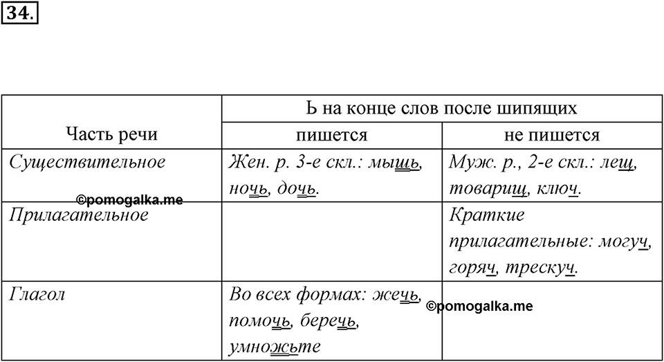 Упражнение 34 — решение 3