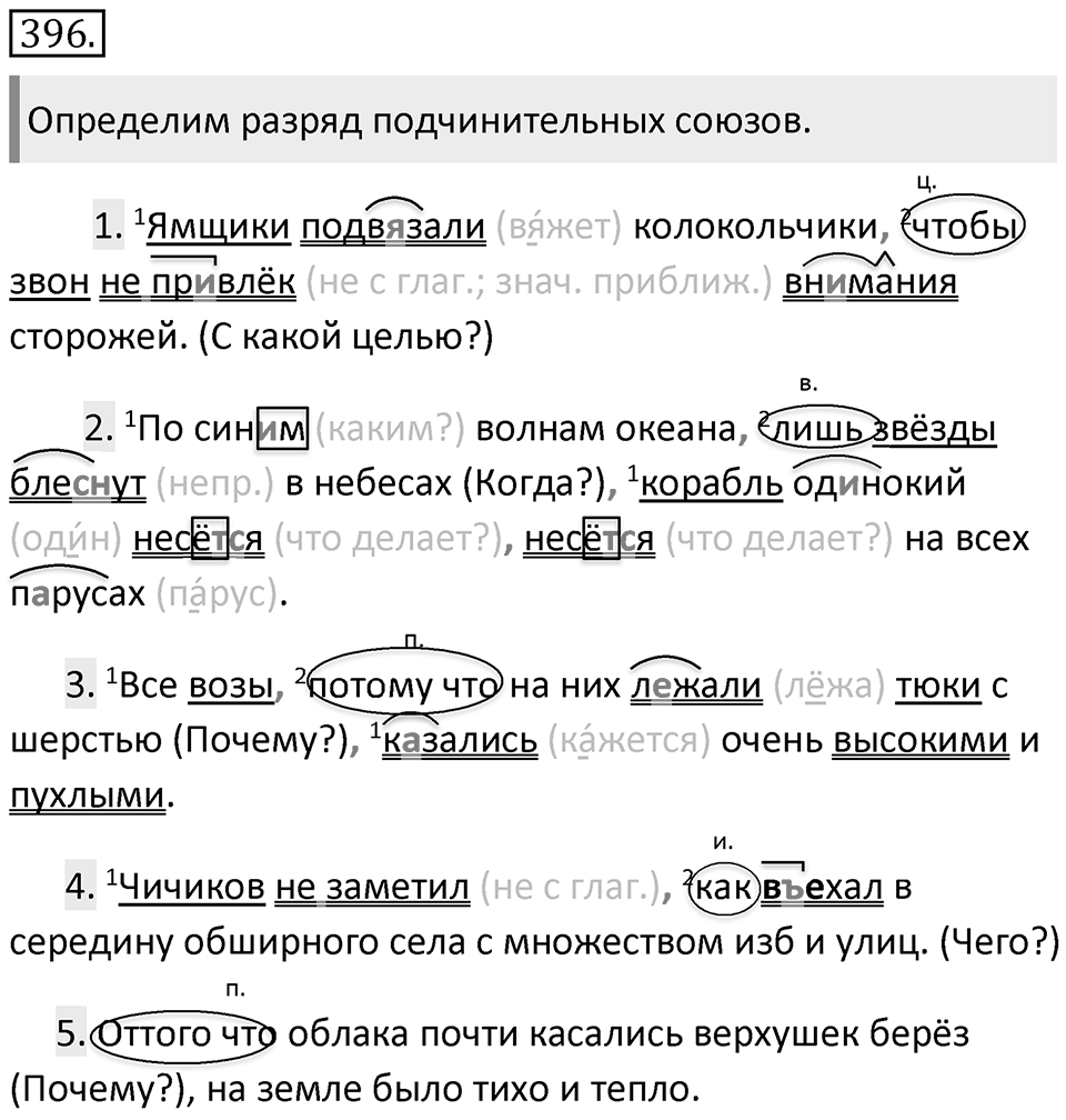Упражнение 396 — решение 1