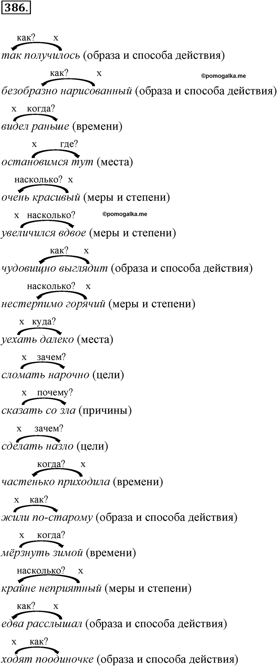 Упражнение 386 — решение 1