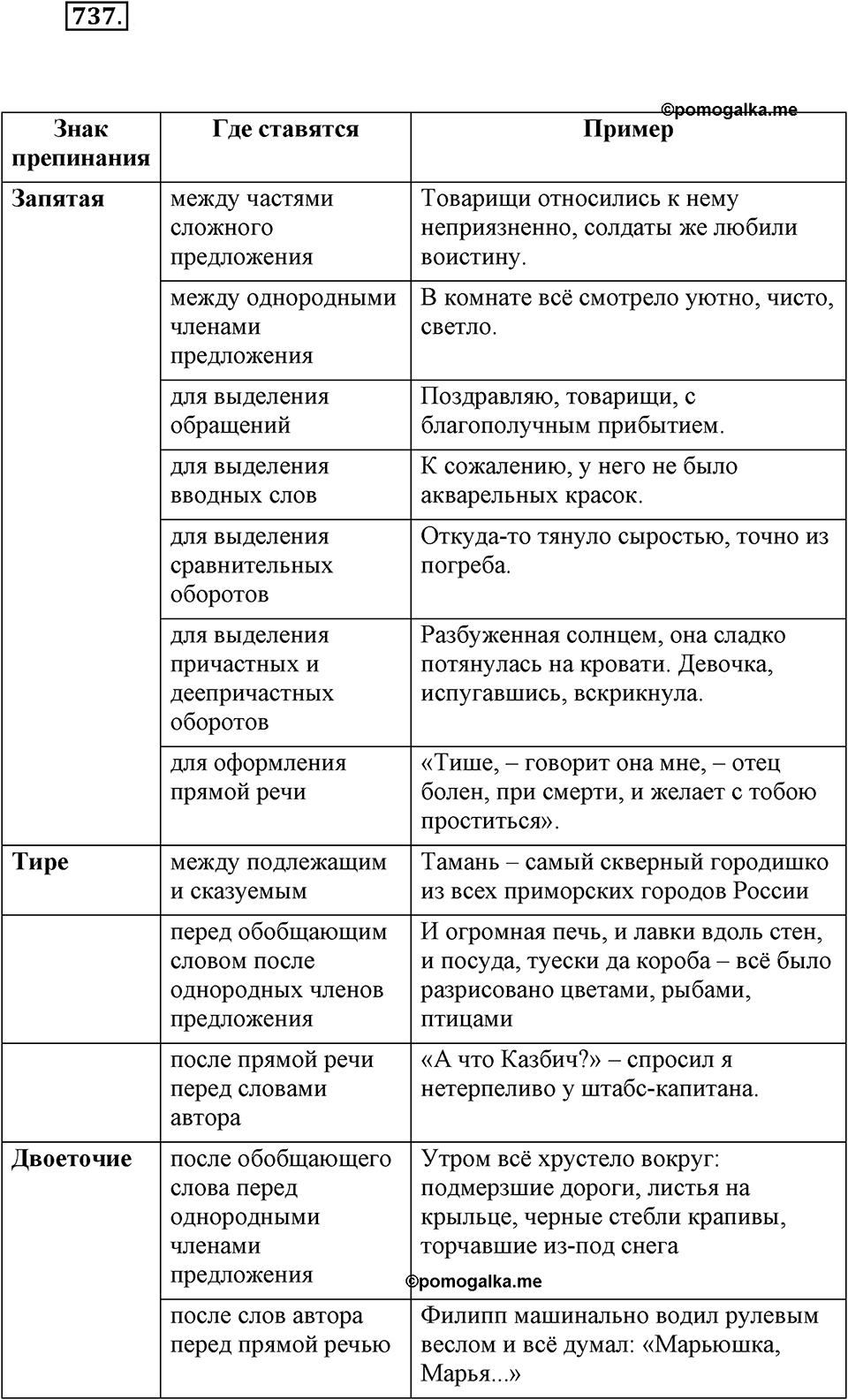 Упражнение 737 — решение 1