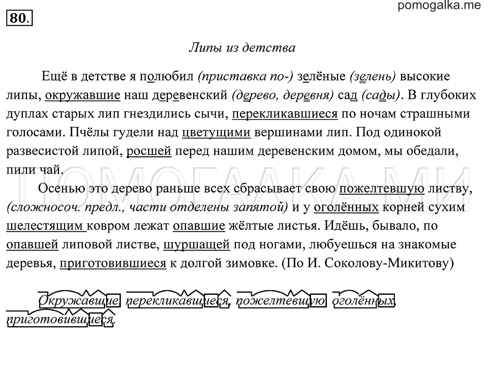 Упражнение 80 — решение 2