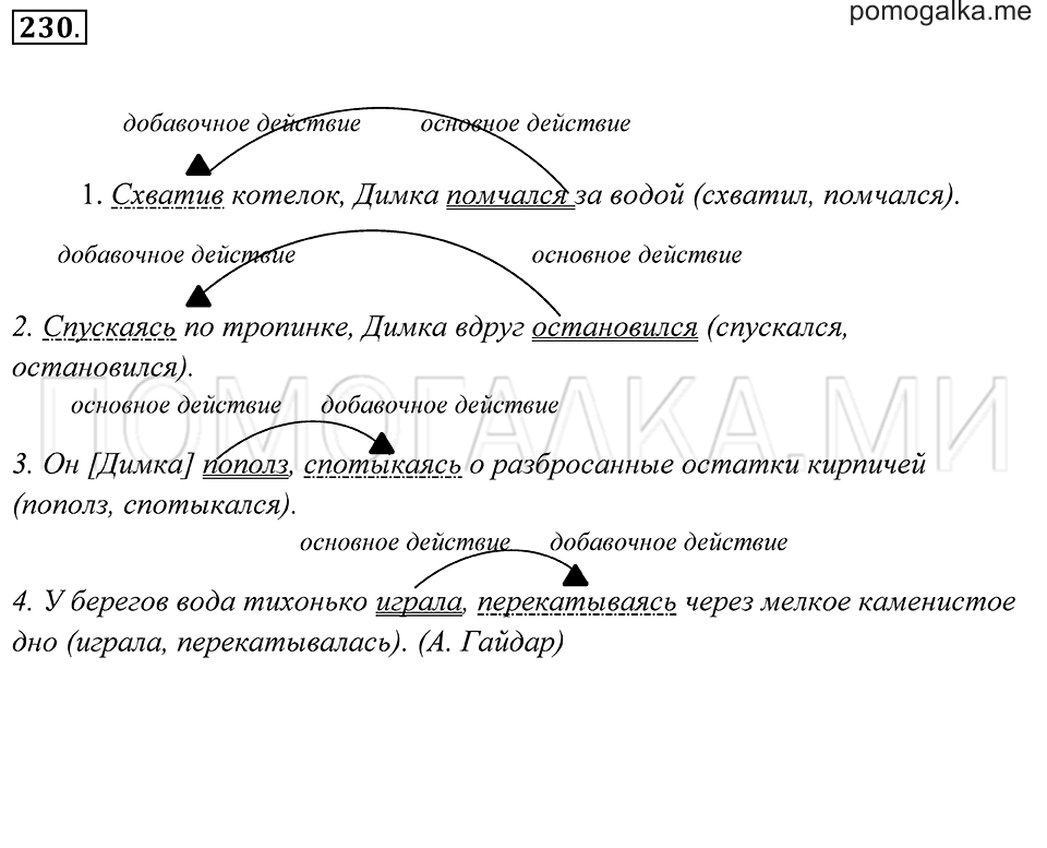 Упражнение 230 — решение 2