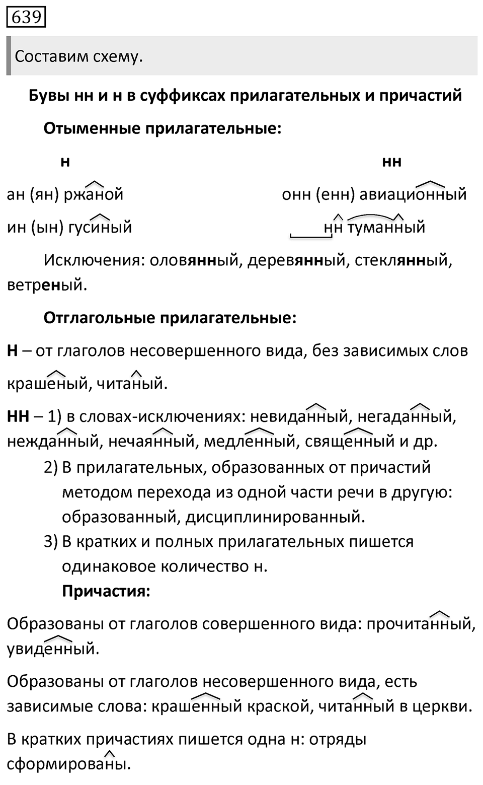 Упражнение 639 — решение 1