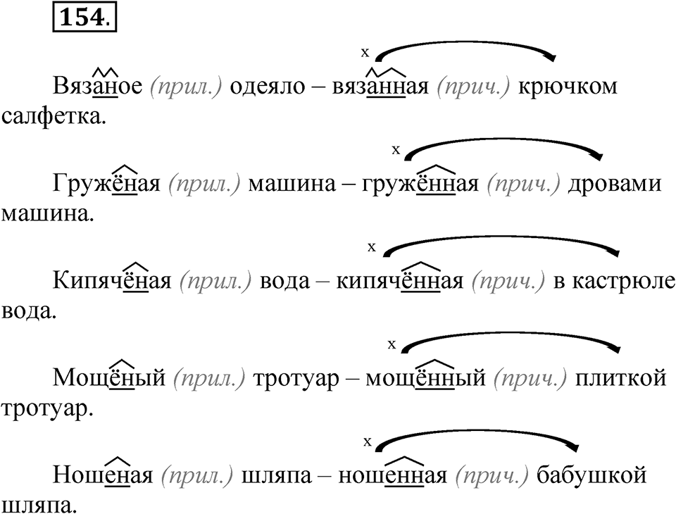 Упражнение №154 — решение 1
