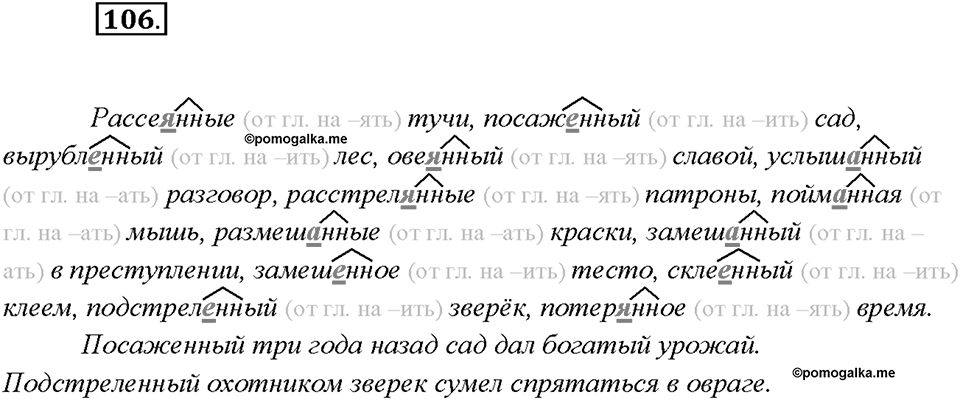 Упражнение №106 — решение 2