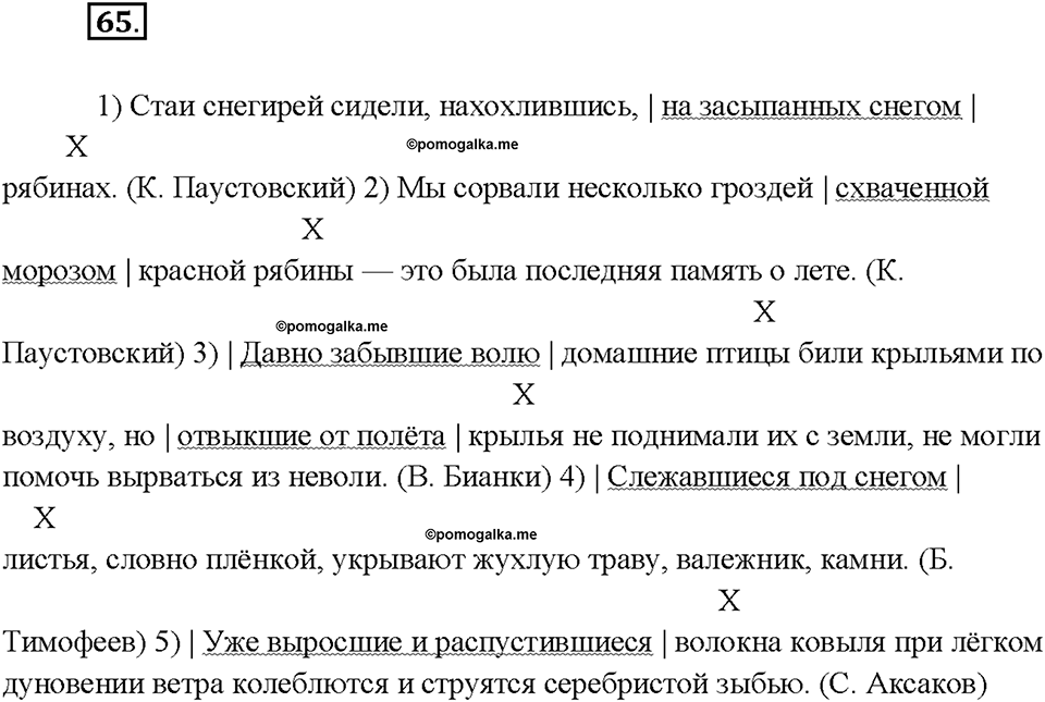 Упражнение №65 — решение 2