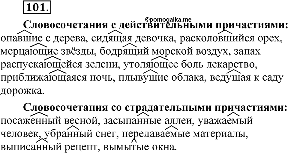 Упражнение №101 — решение 1