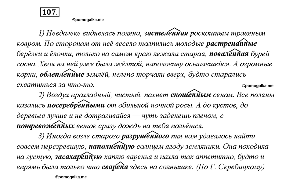 Упражнение №107 — решение 2