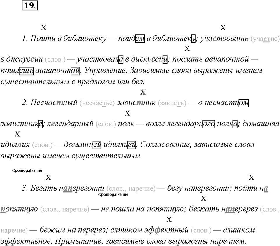 Как появился русский литературный язык?. Глава 5. Упражнение 19 — решение 1