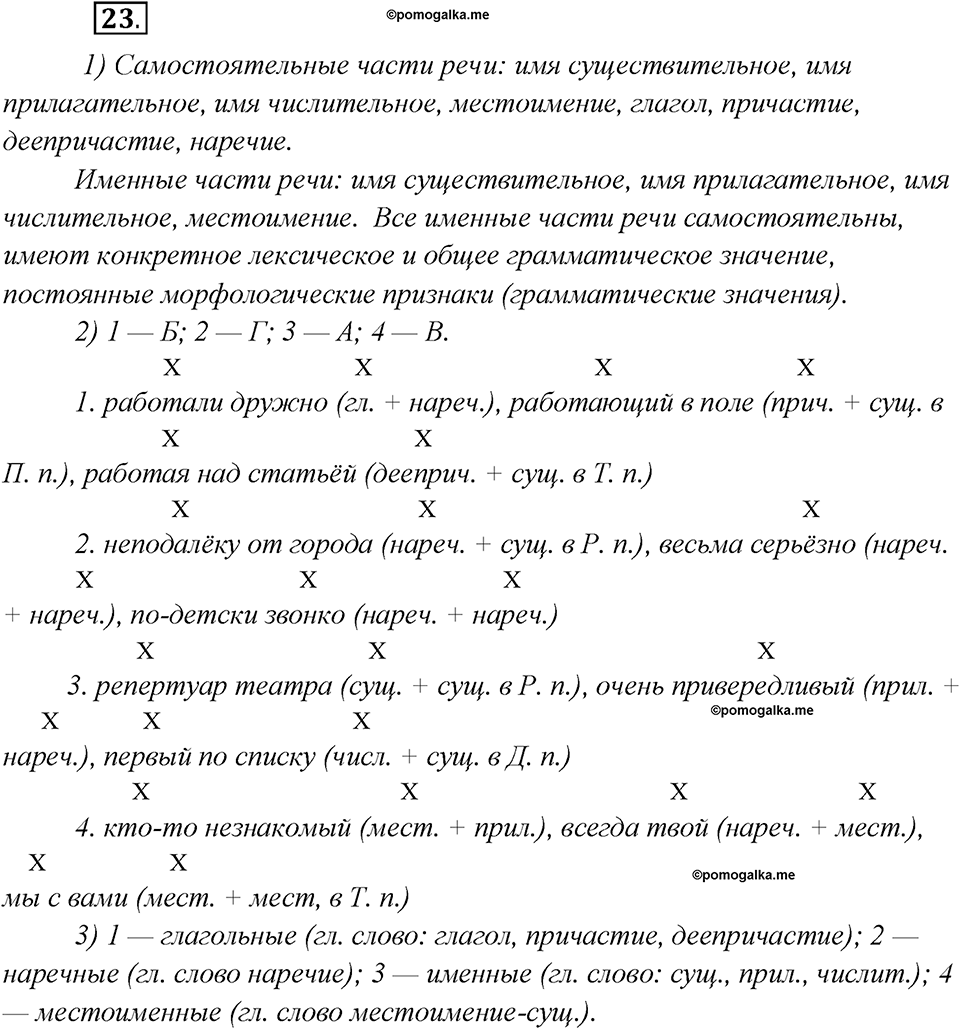 Как появился русский литературный язык?. Глава 5. Упражнение 23 — решение 1