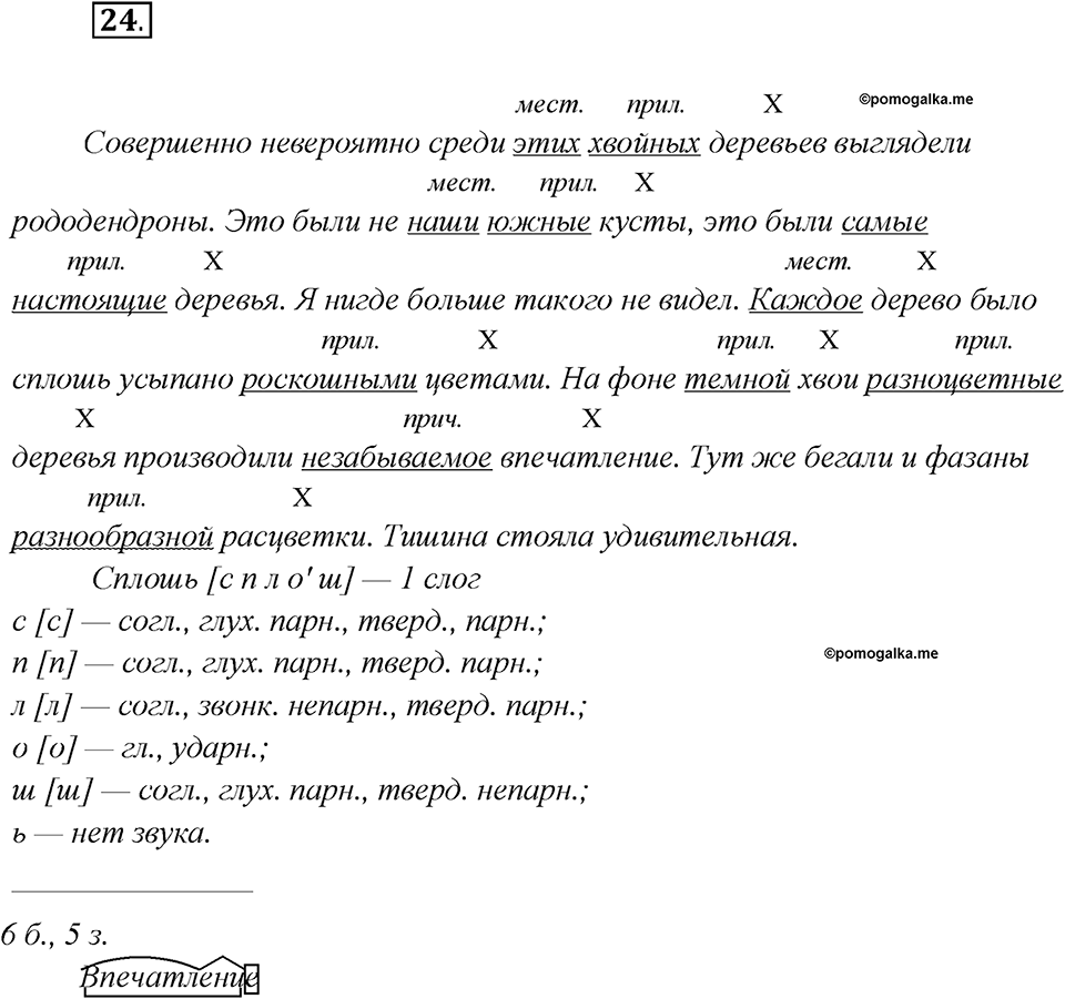 Как лингвисты изучают историю языка?. Глава 7. Упражнение 24 — решение 1