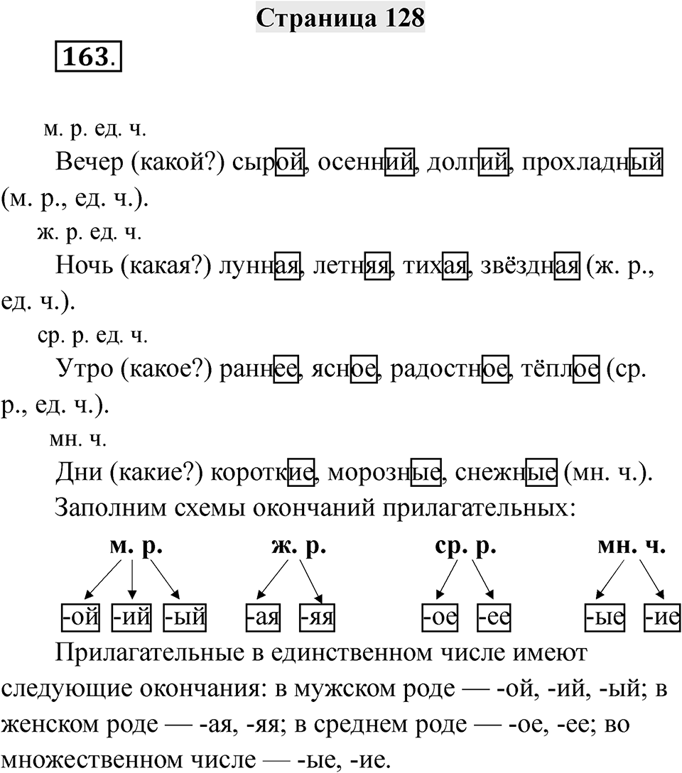 Страница 128 — решение 1