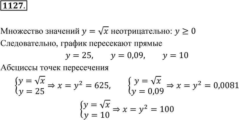 Номер 1127 — решение 1