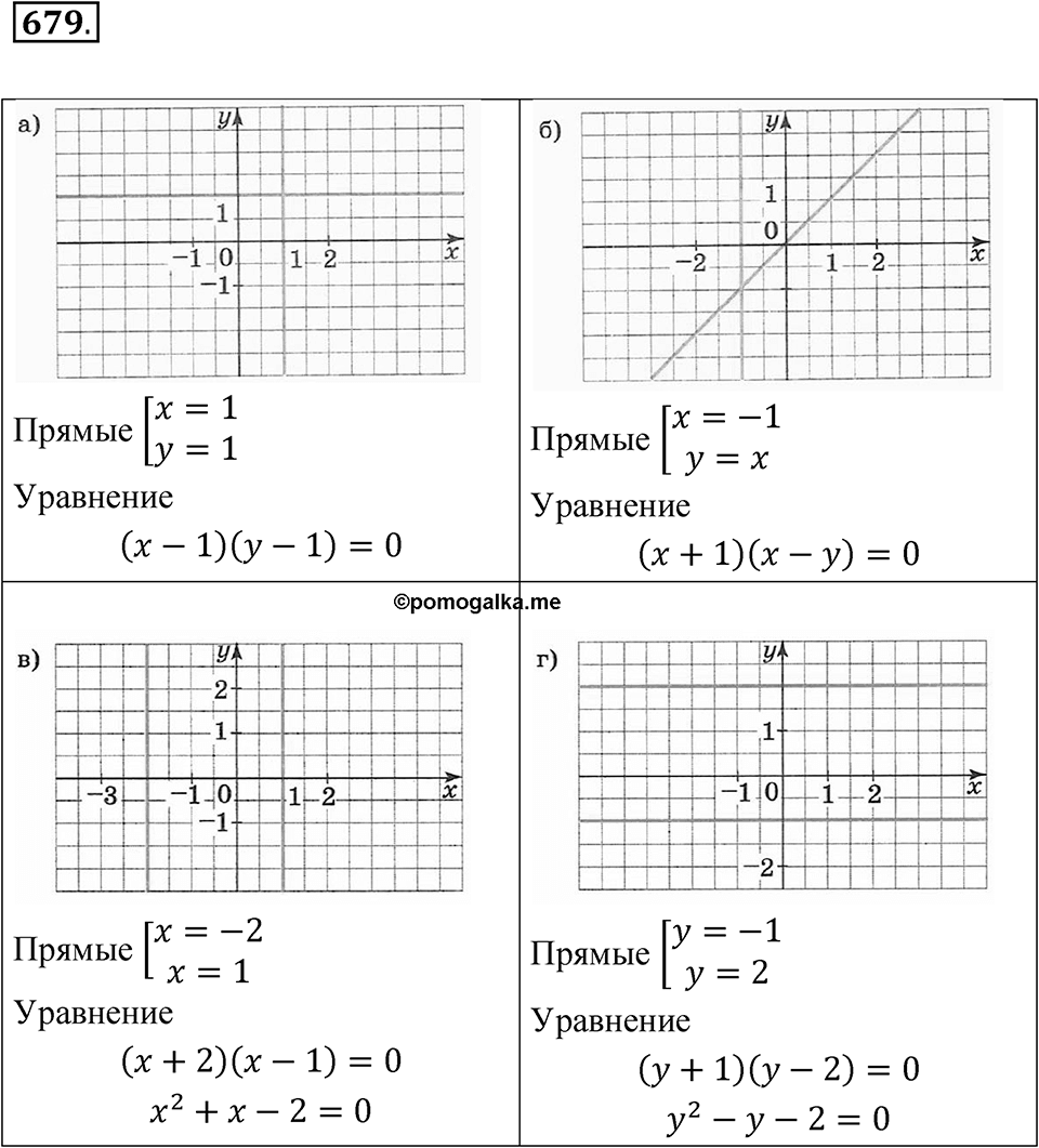 Номер 679 — решение 1