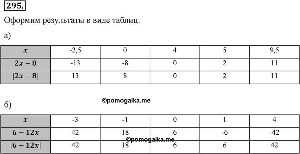 Номер 295 — решение 2
