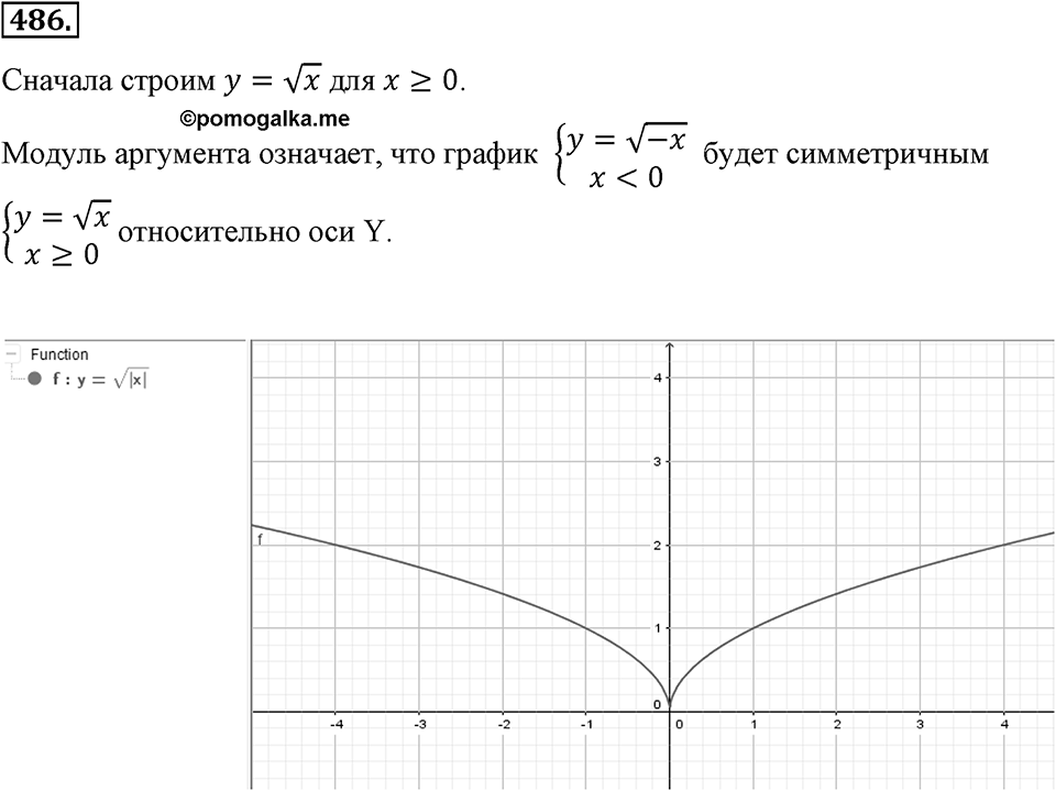 Номер 486 — решение 2
