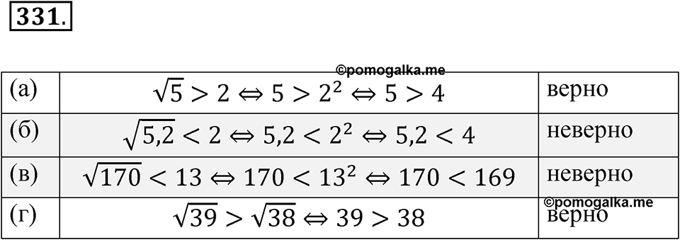 Номер 331 — решение 1