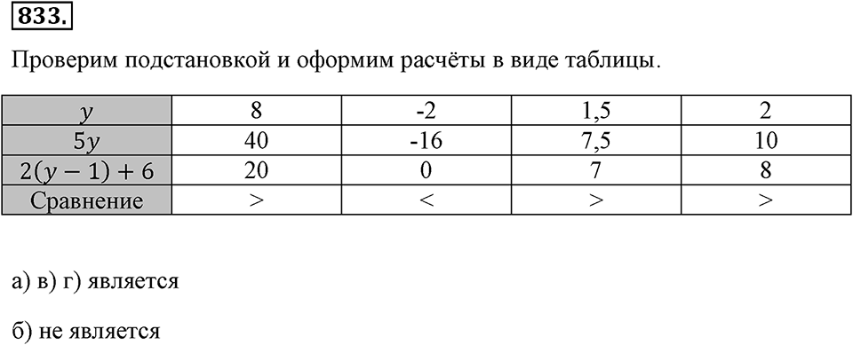 Номер 833 — решение 2