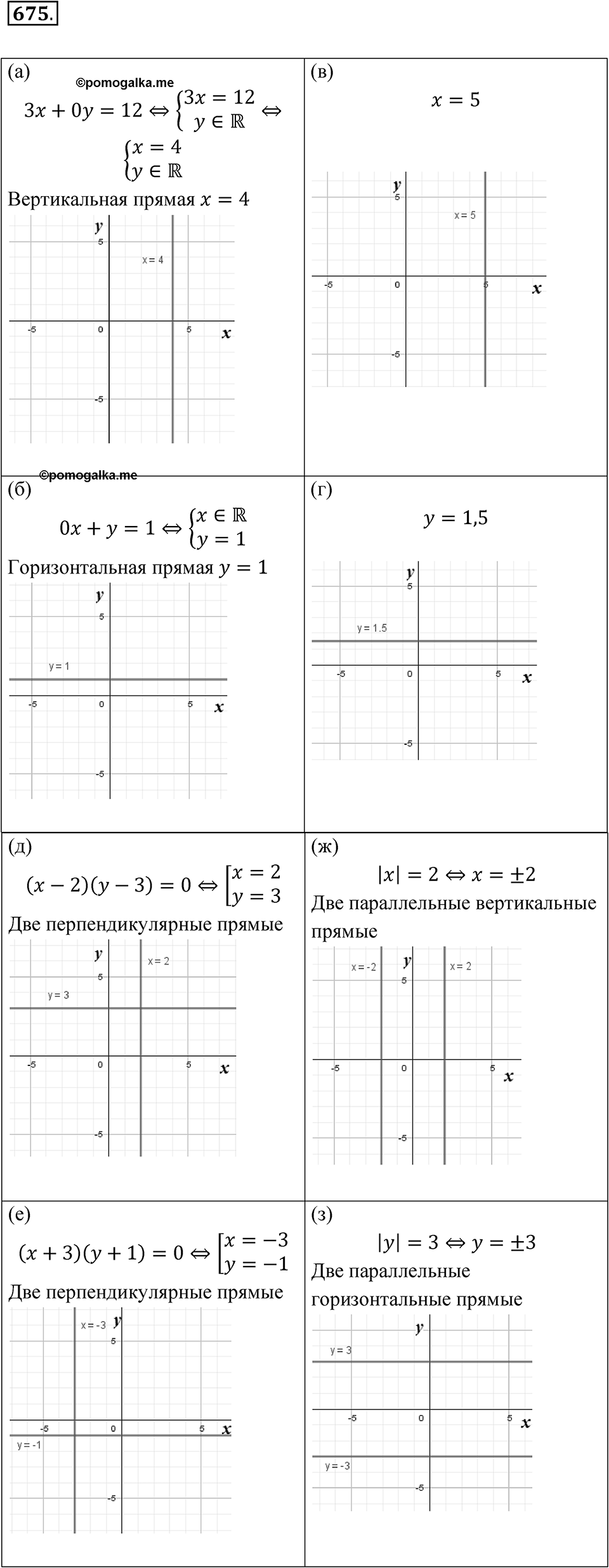 Номер 675 — решение 1