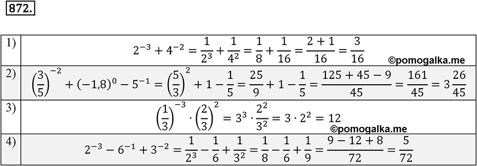 Номер 872 — решение 2