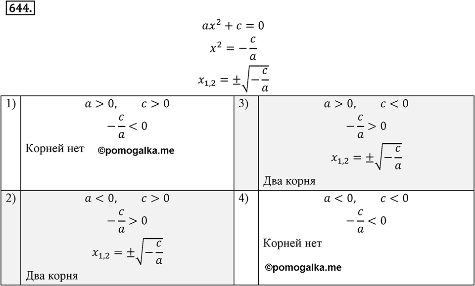 Номер 644 — решение 1