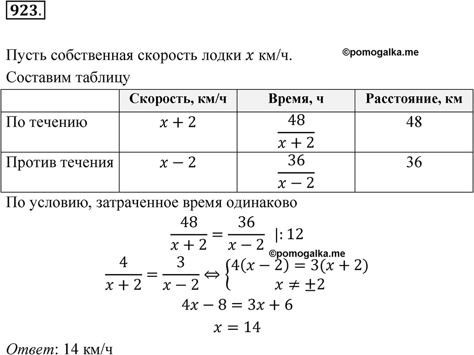 Номер 923 — решение 1