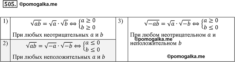 Номер 505 — решение 2