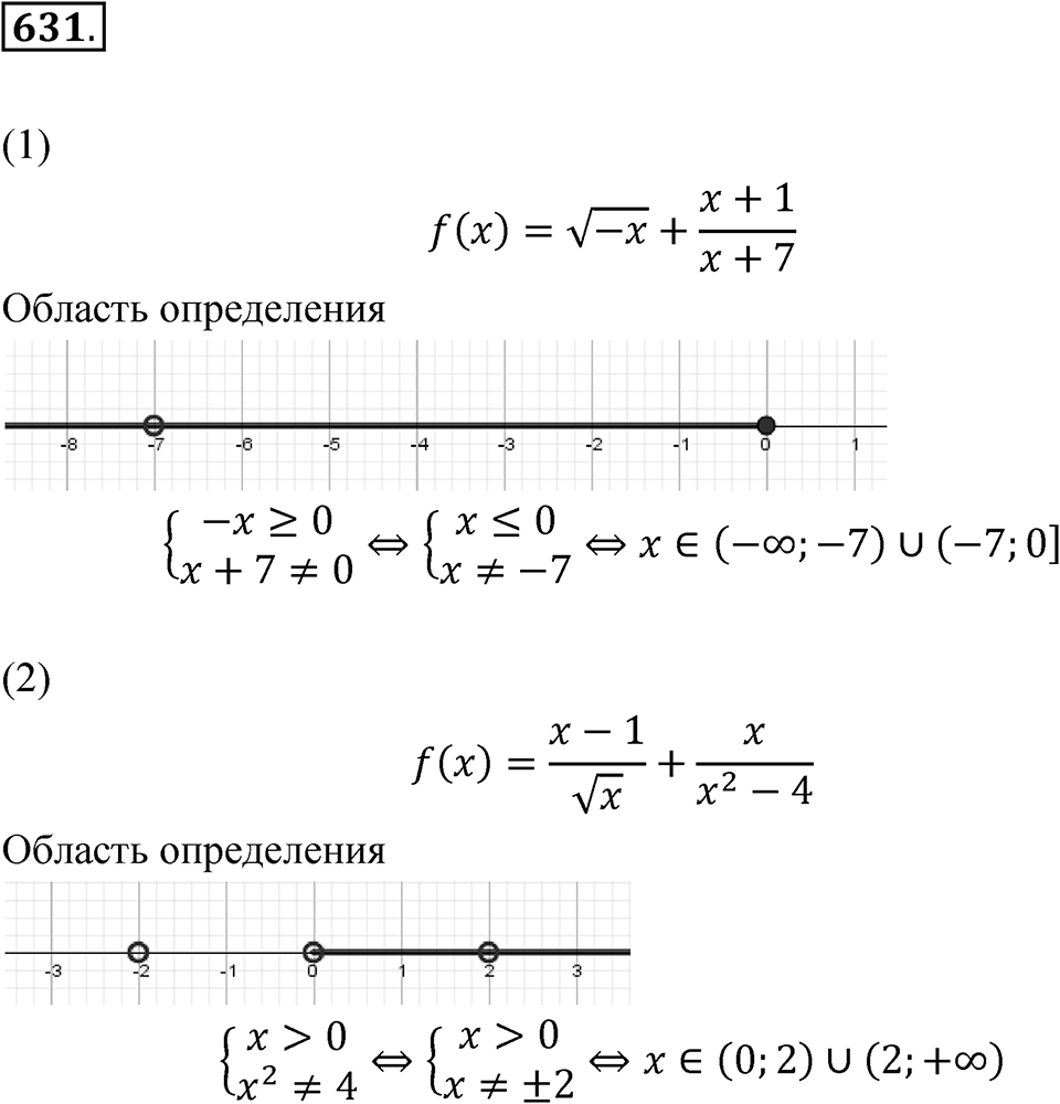 Номер 631 — решение 1