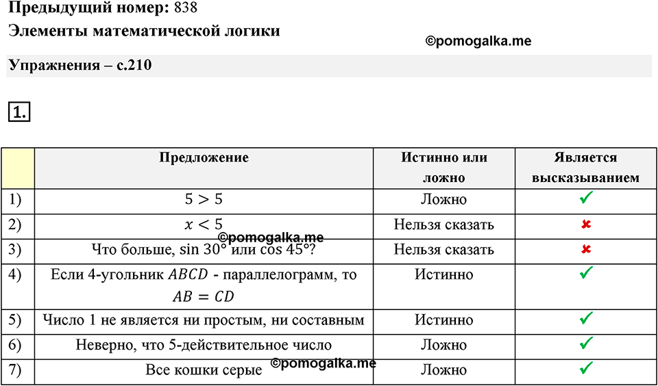 Глава 3. Квадратные уравнения. §24. Рациональные уравнения как математические модели реальных ситуаций. Когда сделаны уроки задание 1 — решение 1