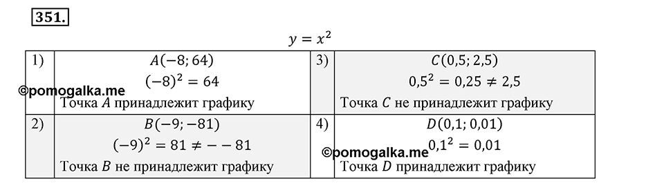 Номер 351 — решение 2