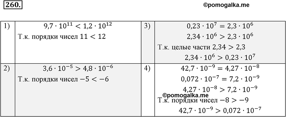 Номер 260 — решение 2