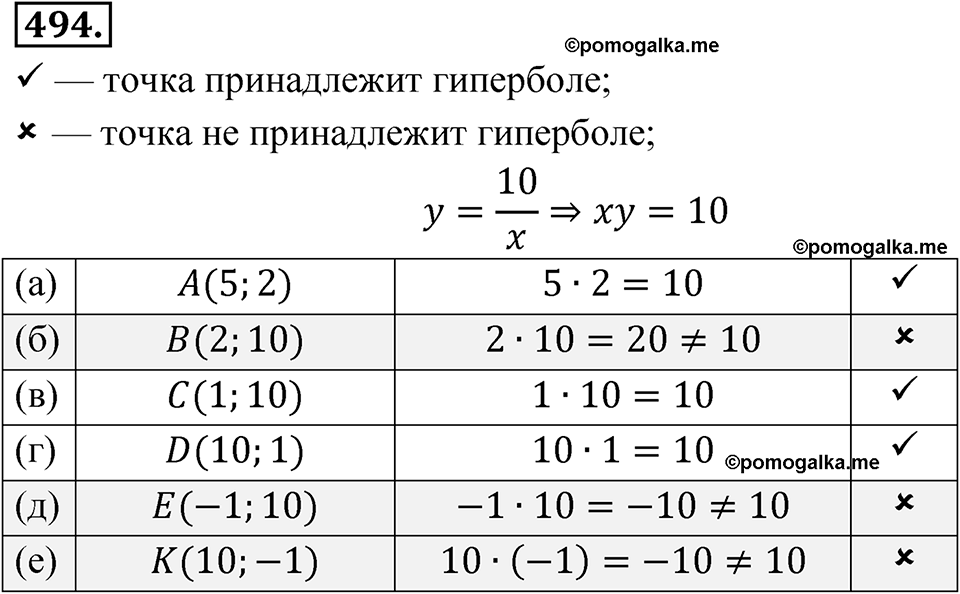 Номер 494 — решение 1