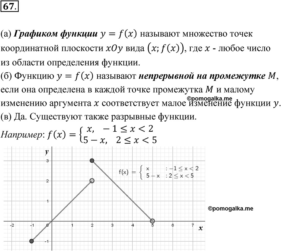 Номер 67 — решение 1