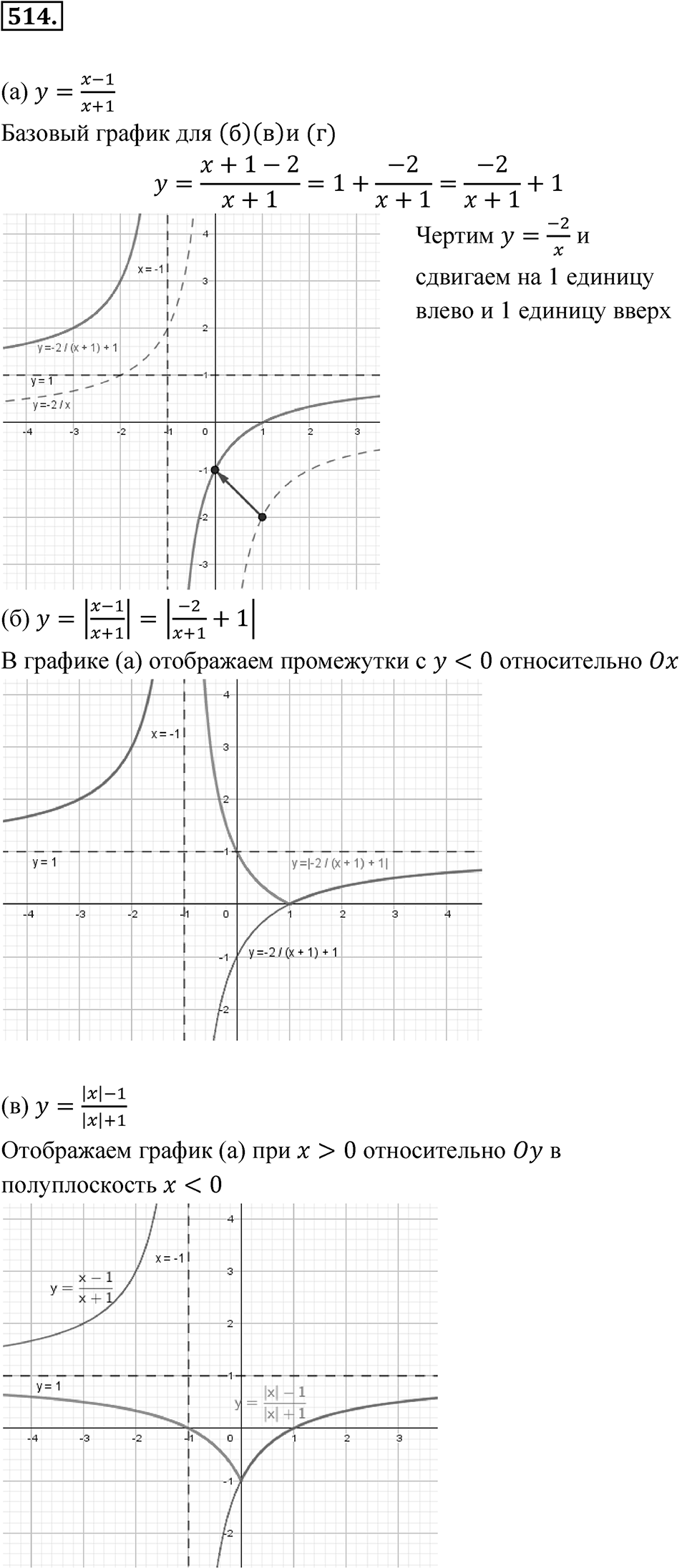 Номер 514 — решение 1