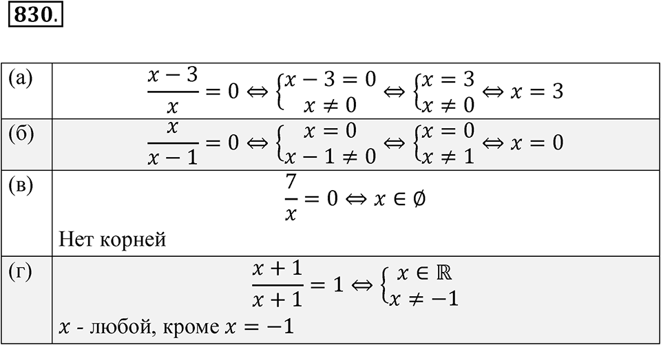 Номер 830 — решение 1