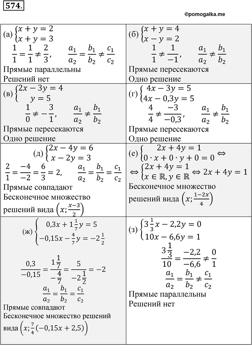 Номер 574 — решение 1