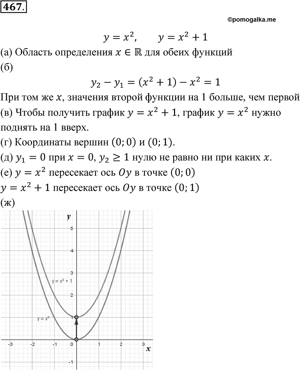 Номер 467 — решение 1
