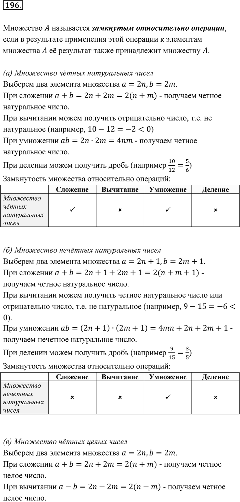 Номер 196 — решение 1