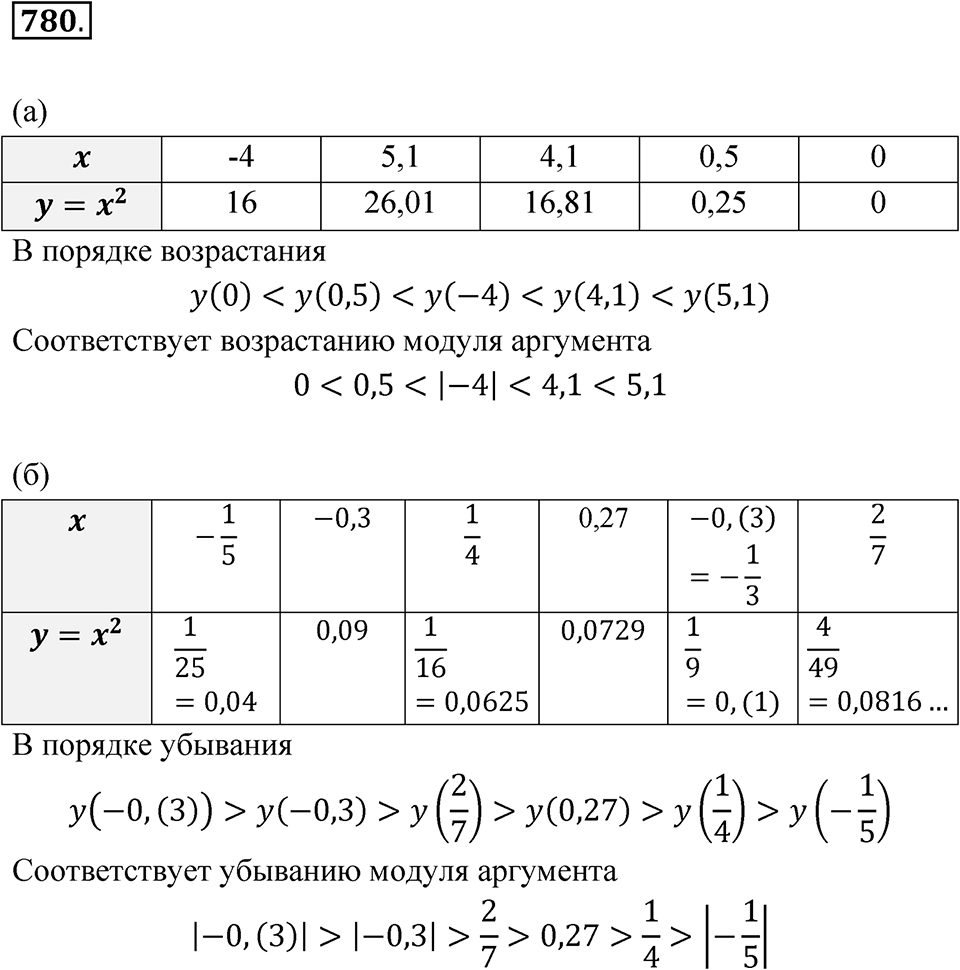 Номер 780 — решение 1