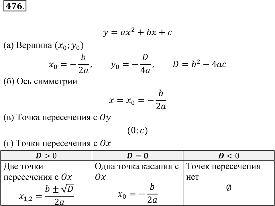 Номер 476 — решение 1