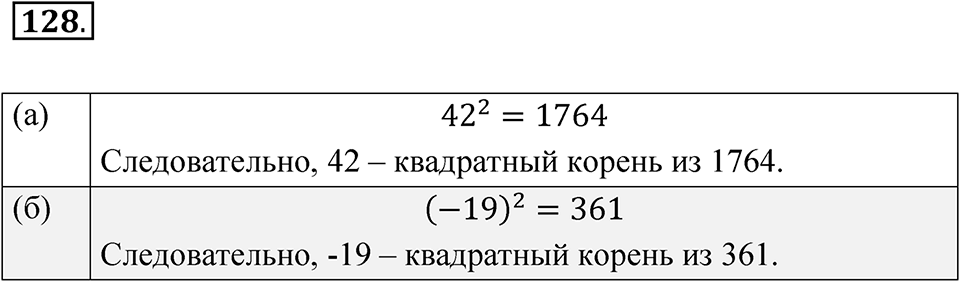 Номер 128 — решение 1