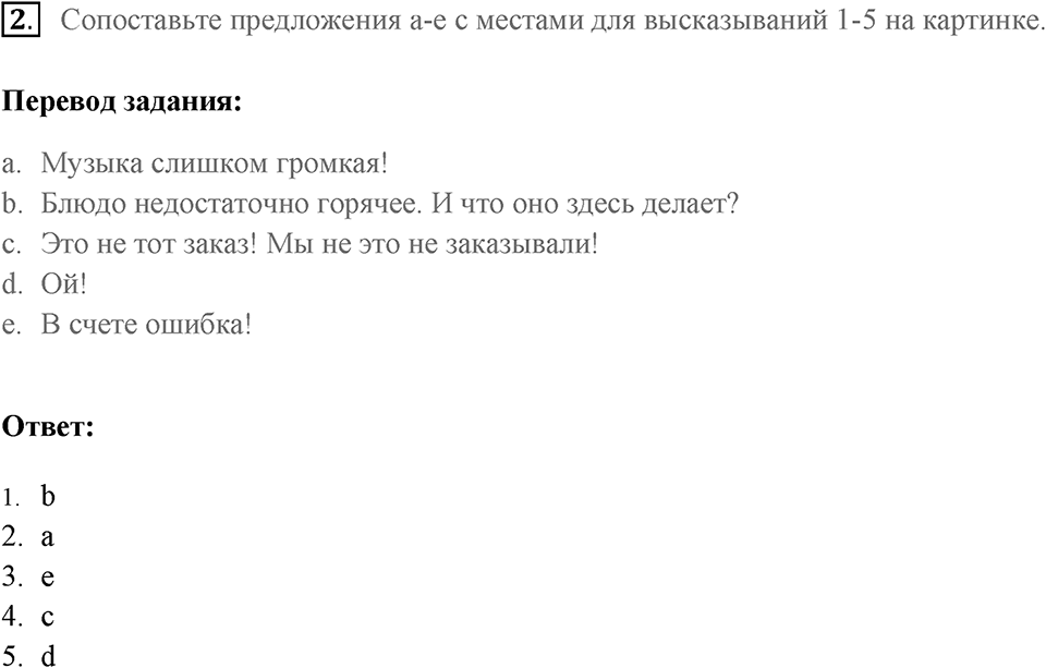 Устная часть. Страница 55 задание №2 — решение 1