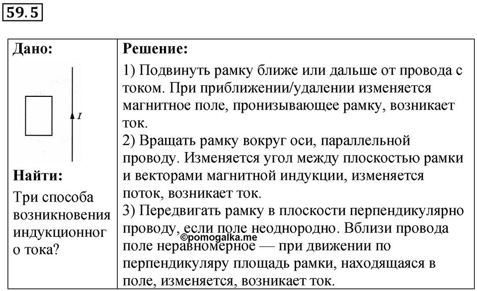 Номер 59.5 — решение 1