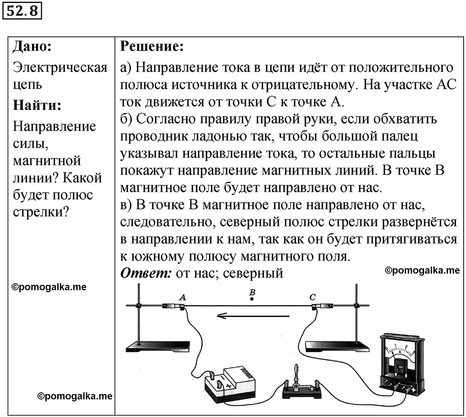 Номер 52.8 — решение 1