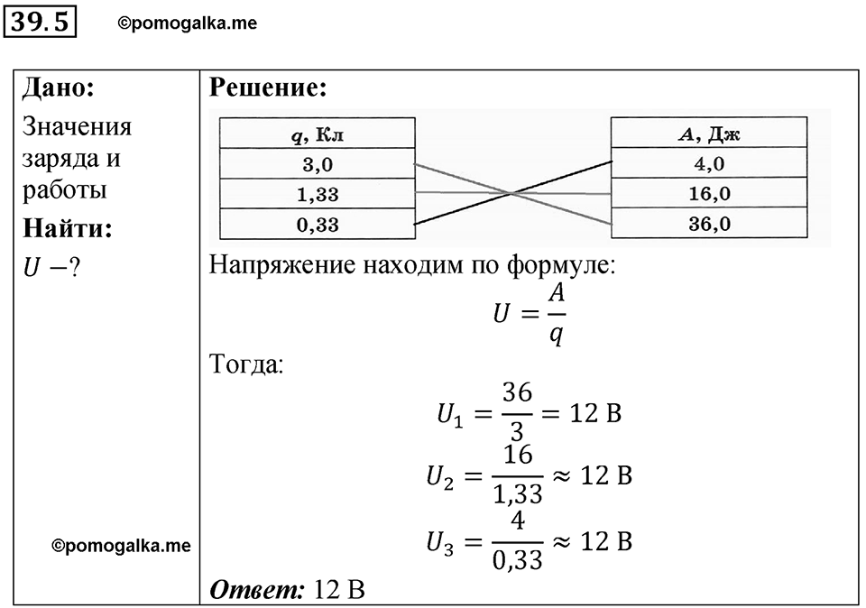 Номер 39.5 — решение 1