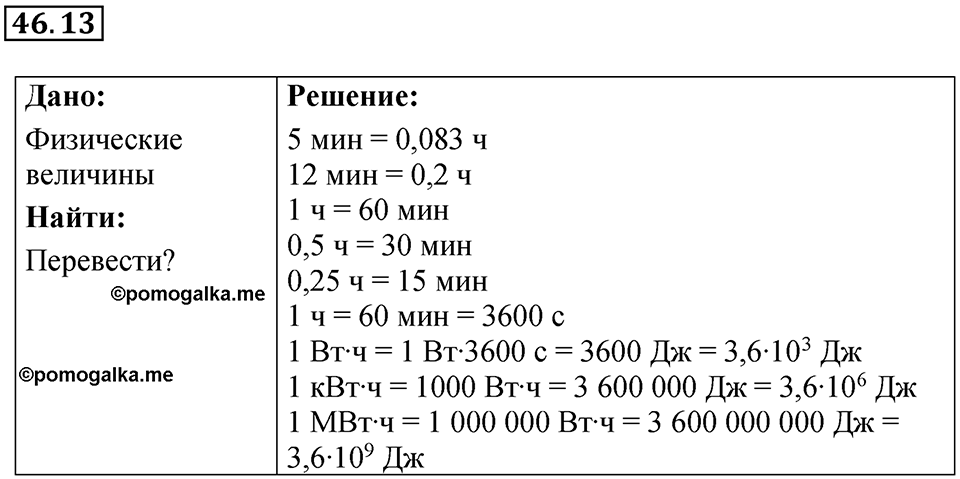 Номер 46.13 — решение 1