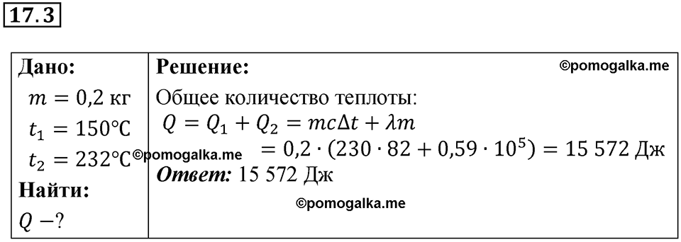 Номер 17.3 — решение 1