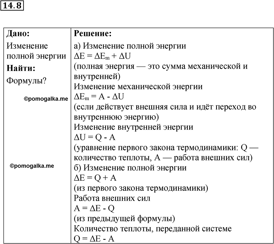 Номер 14.8 — решение 1